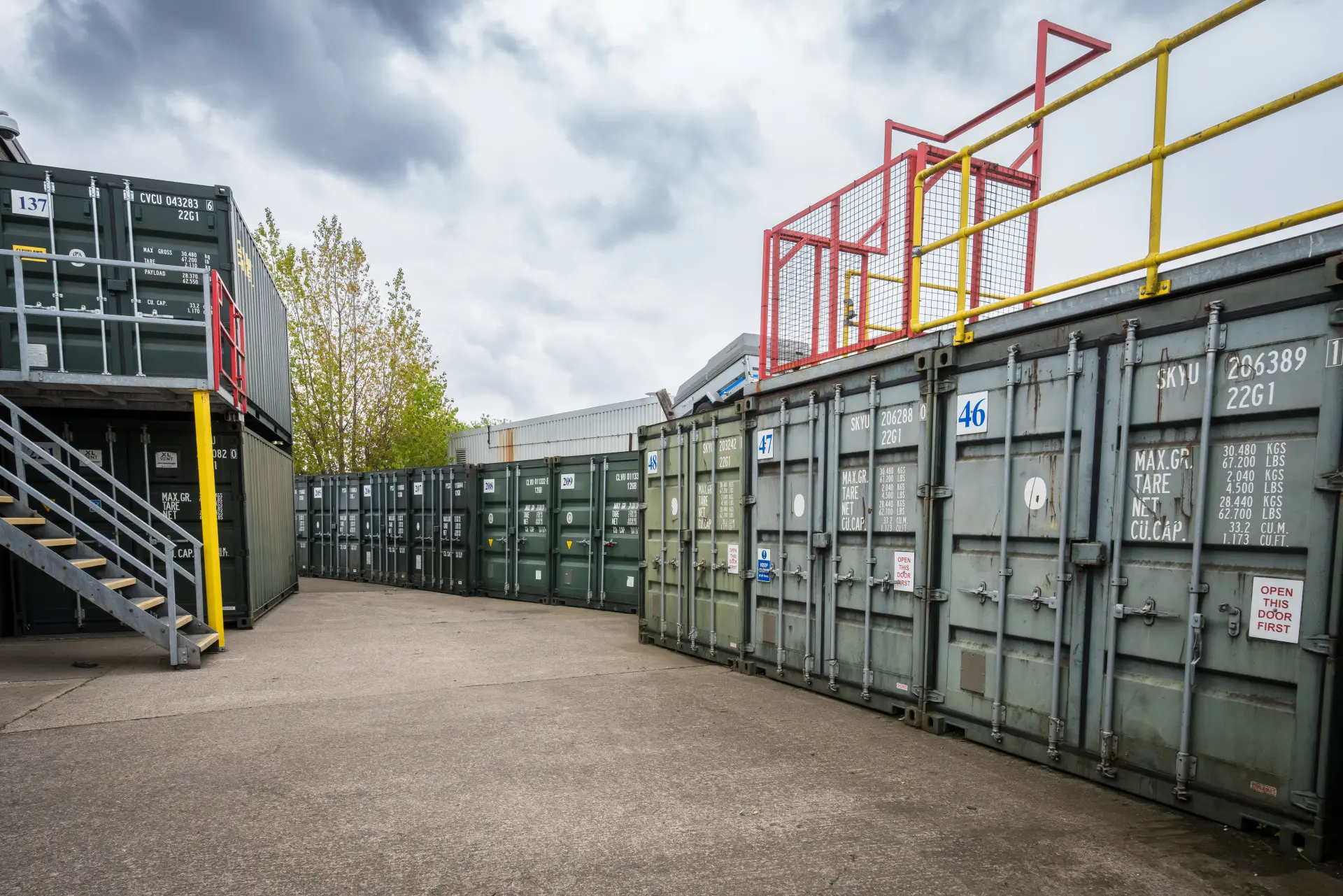 Atlantic Secure Self-Storage Barry Outdoor Container Units 3 Container Storage