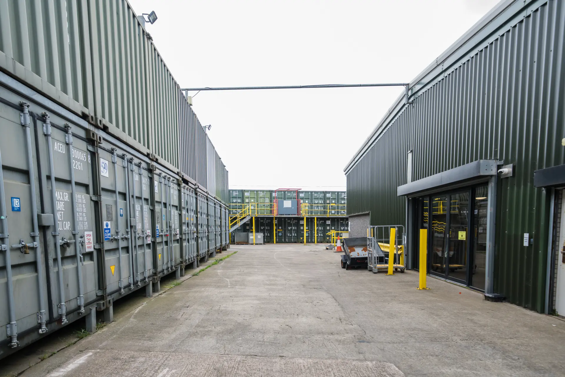 Atlantic Secure Self-Storage Barry Outdoor Container Units 4 Container Storage