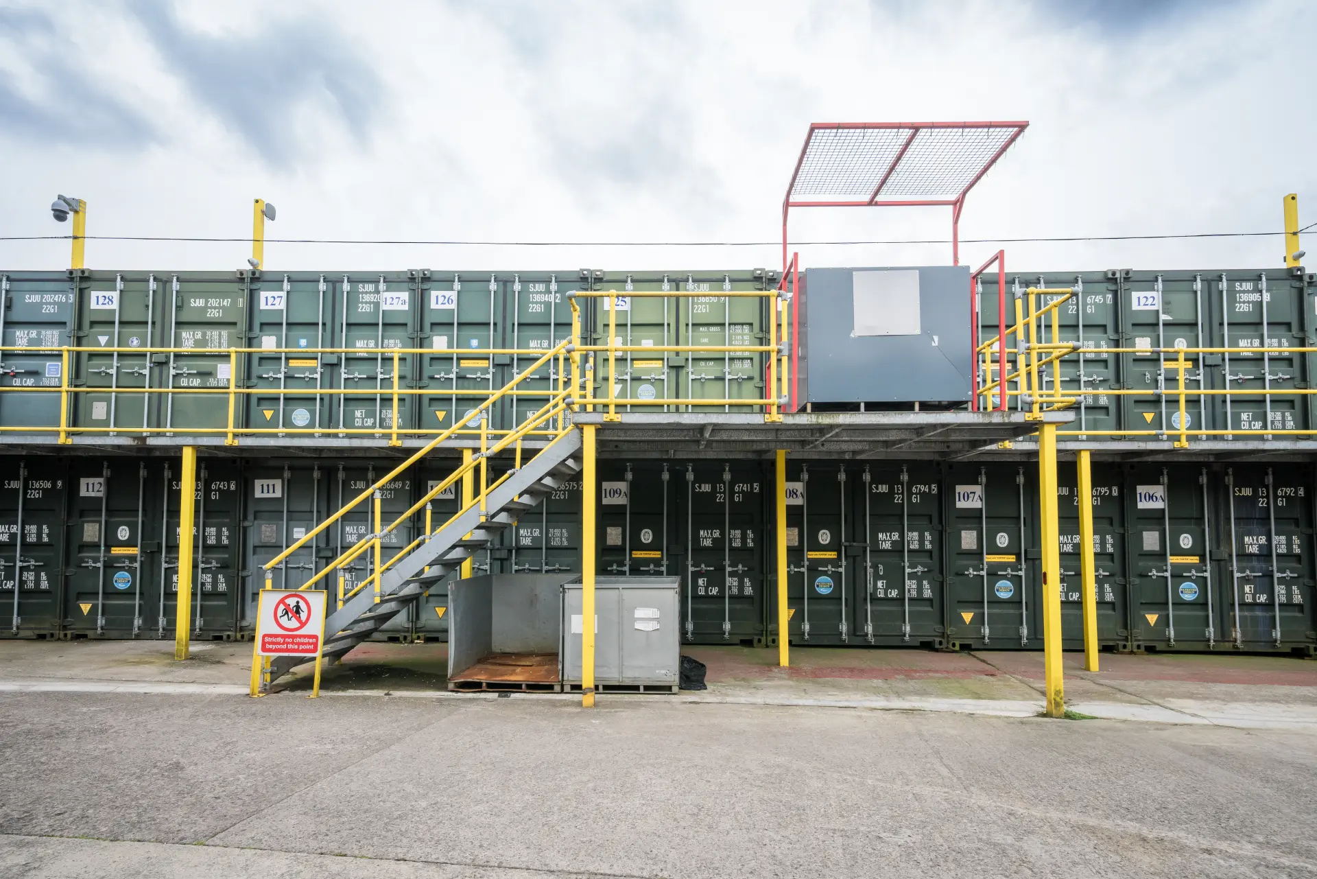 Atlantic Secure Self-Storage Barry Outdoor Container Units 8 Container Storage