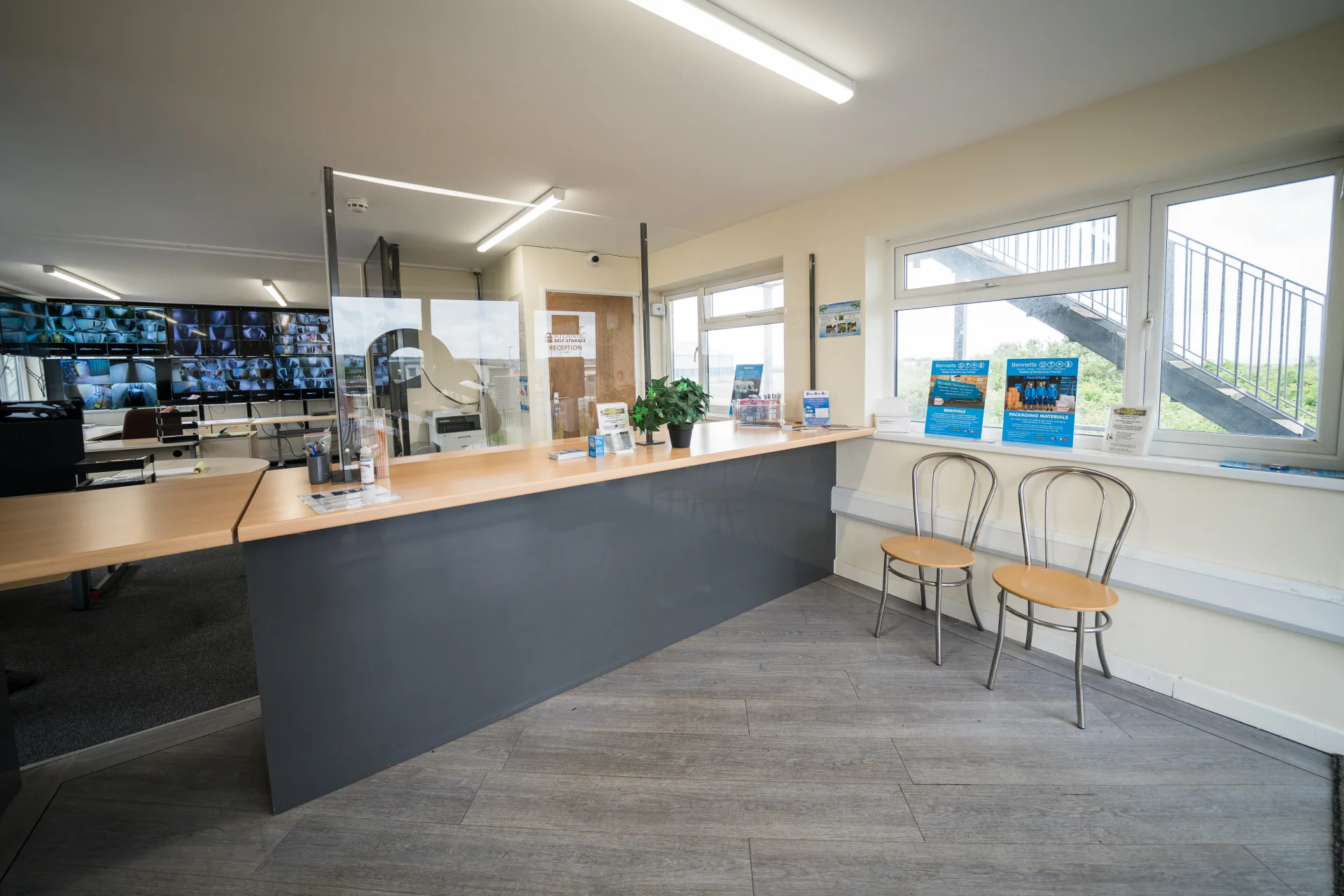 Atlantic Secure Self-Storage Barry Reception Office 4 Business Storage