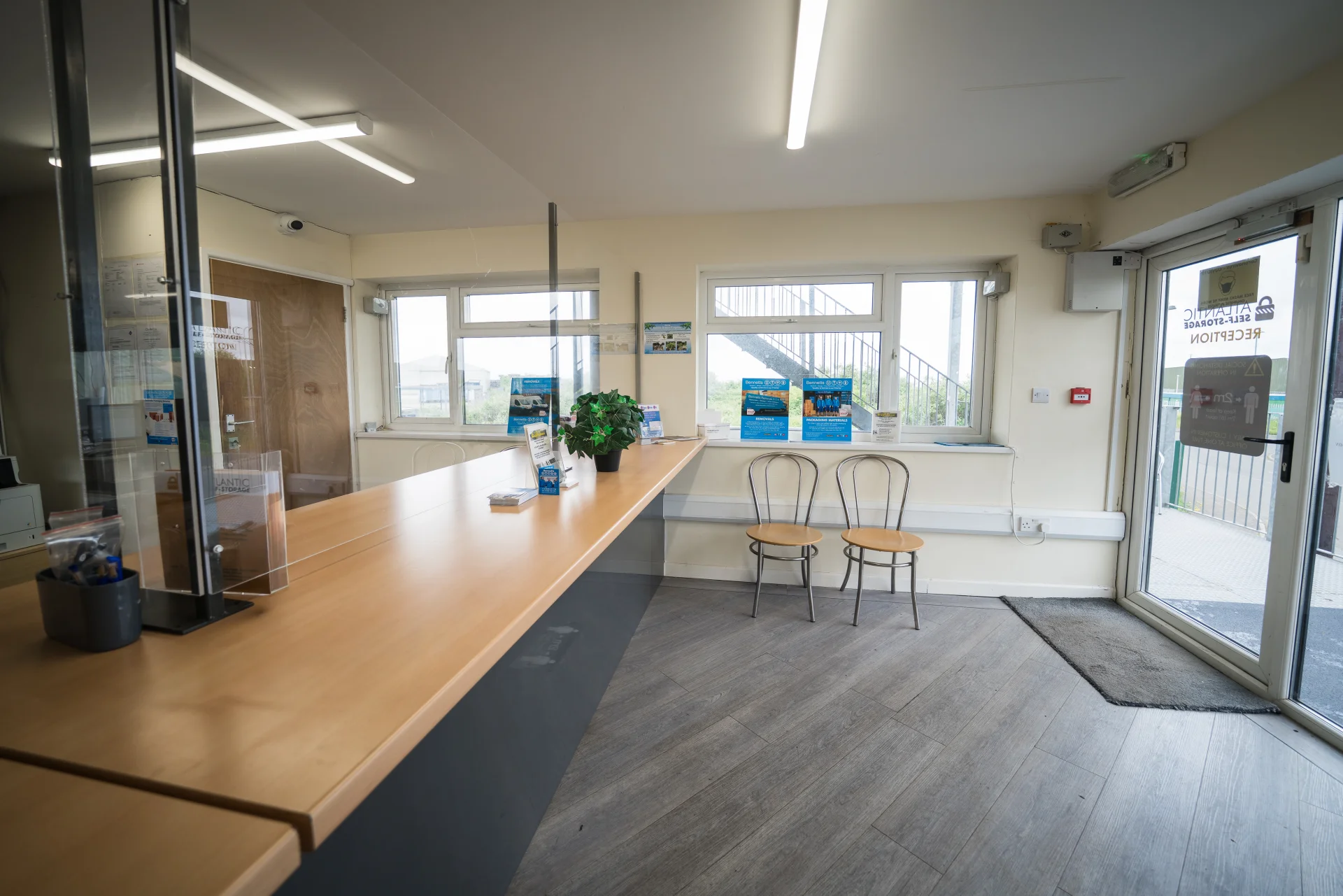 Atlantic Secure Self-Storage Barry Reception Office 5 Business Storage